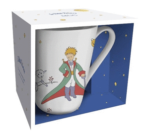 TAZA CONICA 350 ML + CAJA REGALO EL PRINCIPITO CAPA