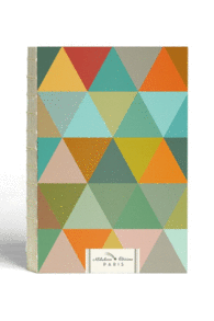 CUADERNO TRIANGULOS COLORES - 240 PÁGINAS - 21 X 14