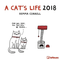 2018 CALENDAR A CAT'S LIFE 30 X 30