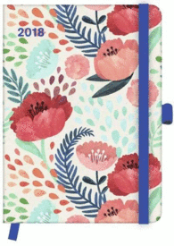 AGENDA 2018 DIARIES GREENLINE FLORAL 16 X 22