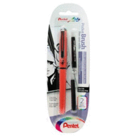 PINCEL DE BOLSILLO PENTEL POCKET BRUSH - MODELO ROJO