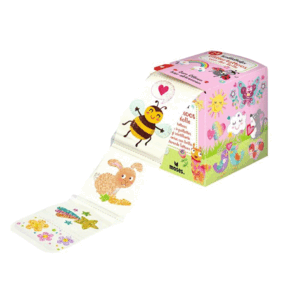 ROLLO TATUAJES DE PURPURINA PRIMAVERA INFANTILES