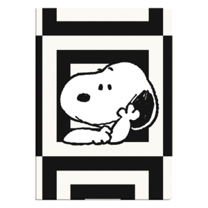 CUADERNO TAPA BLANDA GRANDE SNOOPY - 4
