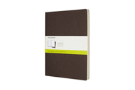 MOLESKINE CAHIER JOURNAL, X-LARGE, PLAIN, BROWN (19 X 25CM)