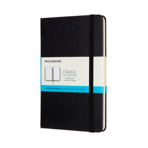 MOLESKINE - PLAIN CLASSIC SOFT NOTEBOOK M PUNTEADA NEGRA