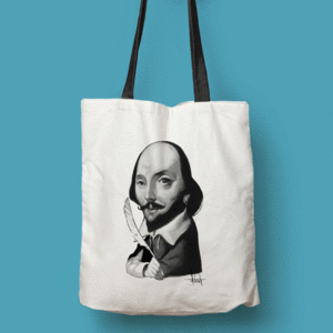 BOLSA DE TELA WILLIAM SHAKESPEARE II