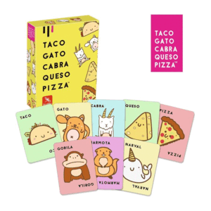 JUEGO TACO GATO CABRA QUESO PIZZA