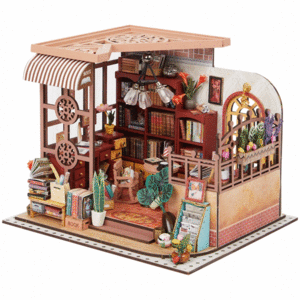 KIT DE CONSTRUCCIÓN LIBRERIA EN MINIATURA DIY