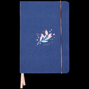 CUADERNO DE TELA BORDADO