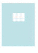 CUADERNO MINI AZUL CLARO - CUADRICULA