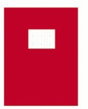 CUADERNO MINI ROJO CAUDRICULA
