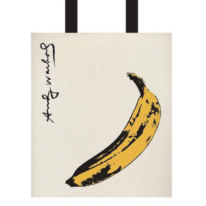 WARHOL BANANA TOTE BAG