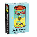 ANDY WARHOL MINI SHAPED PUZZLE CAMPBELL'S SOUP