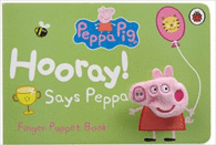 PEPPA PIG: HOORAY! SAYS PEPPA FINGER PUPPET BOOK