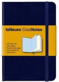 NOTES DARK BLUE 9X13