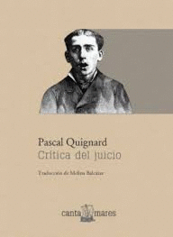 CRITICA DEL JUICIO