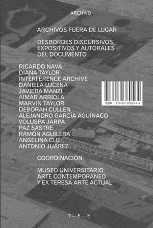 ARCHIVOS FUERA DE LUGAR. CIRCUITOS EXPOSITIVOS DIGITALES Y COMERCIALES DEL DOCUMENTO