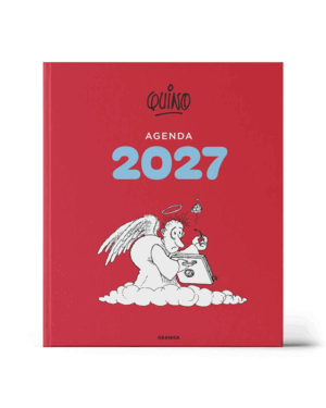 QUINO 2027 ENCUADERNADA ROJA
