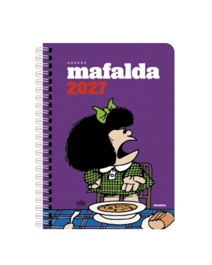 MAFALDA 2027 ANILLADA PROTESTA VIOLETA