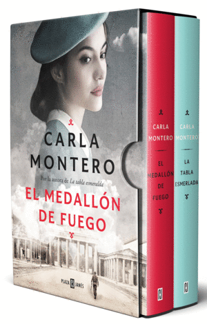 PACK CARLA MONTERO CON: EL MEDALLÓN DE FUEGO  LA TABLA ESMERALDA