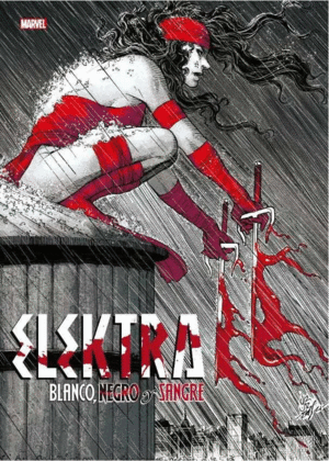 ELEKTRA BLANCO NEGRO Y SANGRE MARVEL TREASURY EDITION