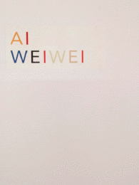 CUADERNO DE ARTISTA AI WEI WEI