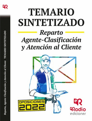 CORREOS 2023. TEMARIO SINTETIZADO. PERSONAL DE REPARTO, AGENTE-CLASIFICACION Y A
