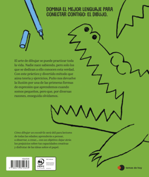 CÓMO DIBUJAR UN COCODRILO