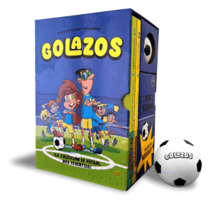 ESTUCHE GOLAZOS: 2 LIBROS + PELOTA