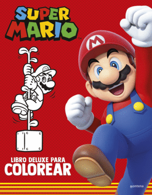 SUPER MARIO: LIBRO DELUXE PARA COLOREAR (COLECCIÓN SUPER MARIO)