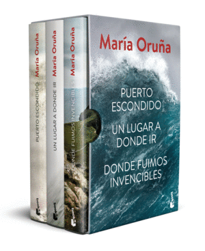 ESTUCHE MARÍA ORUÑA - PUERTO ESCONDIDO - UN LUGAR A DONDE IR - DONDE FUIMOS INVENCIBLES