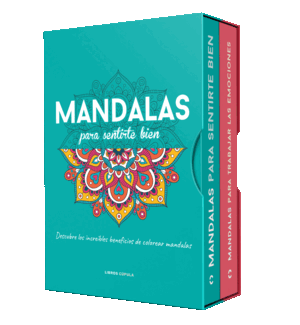ESTUCHE  MANDALAS PARA SENTIRTE BIEN + MANDALAS PARA TRABAJAR TUS EMOCIONES