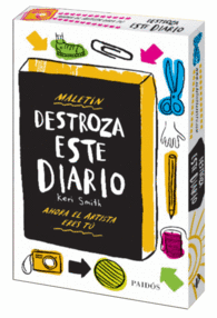 Libro Kit Destroza Este Diario en Cualquier Sitio De Keri Smith - Buscalibre