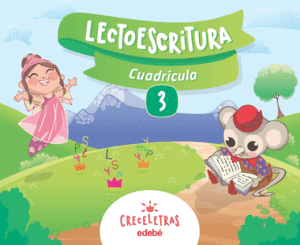 CRECELETRAS LECTOESCRITURA 3 CUADRÍCULA