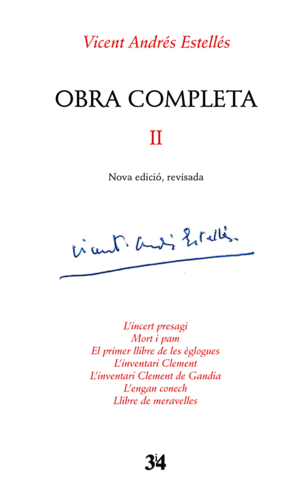 EDICIÓ CRÍTICA, VICENT ANDRÉS ESTELLÉS, VOLUM 2