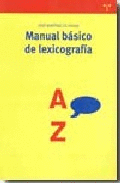 MANUAL BASICO DE LEXICOGRAFIA