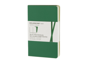 GREEN 2 PLAIN VOLANT NOTEBOOK P VERDE LISO