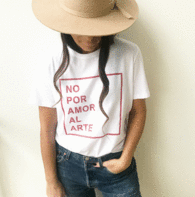 CAMISETA NO POR AMOR AL ARTE