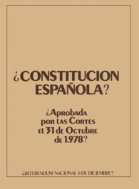 ¿CONSTITUCIÓN ESPAÑOLA?