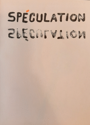 SPÉCULATION