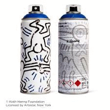 MONTANA LIMITED EDITION KEITH HARING AZUL OSCURO