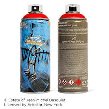 MONTANA LIMITED EDITION BASQUIAT ROJO CLARO