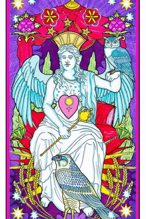 LÁMINA TAROT GRANDE EL DIOS DE LOS TRES