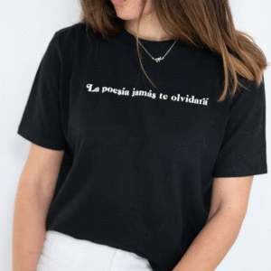 CAMISETA LA POESIA - ELVIRA SASTRE