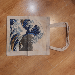 BOLSA ALGODÓN ECOLÓGICO LA OLA