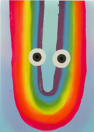 OLGA DE DIOS POSTAL SCP ARCOIRIS INVERTIDO