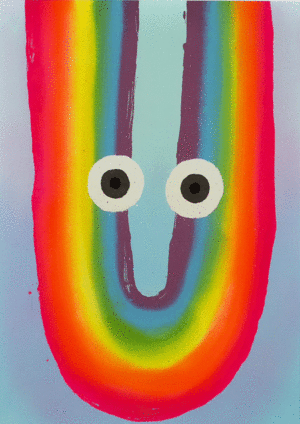 OLGA DE DIOS POSTER SCP ARCOIRIS INVERTIDO 50X70