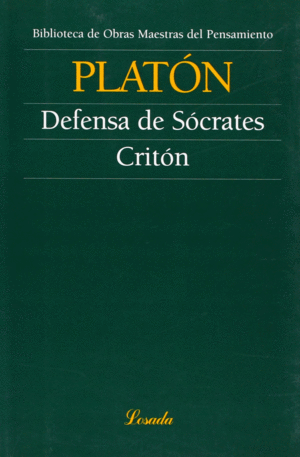 DEFENSA DE SOCRATES/CRITON