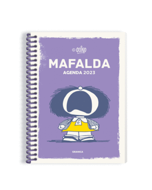 MAFALDA 2023, AGENDA PARA LA MUJER ANILLADA VIOLETA