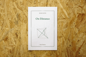 NEXT SPRING BERLIN, SEPTEMBER 20 ON DISTANCE